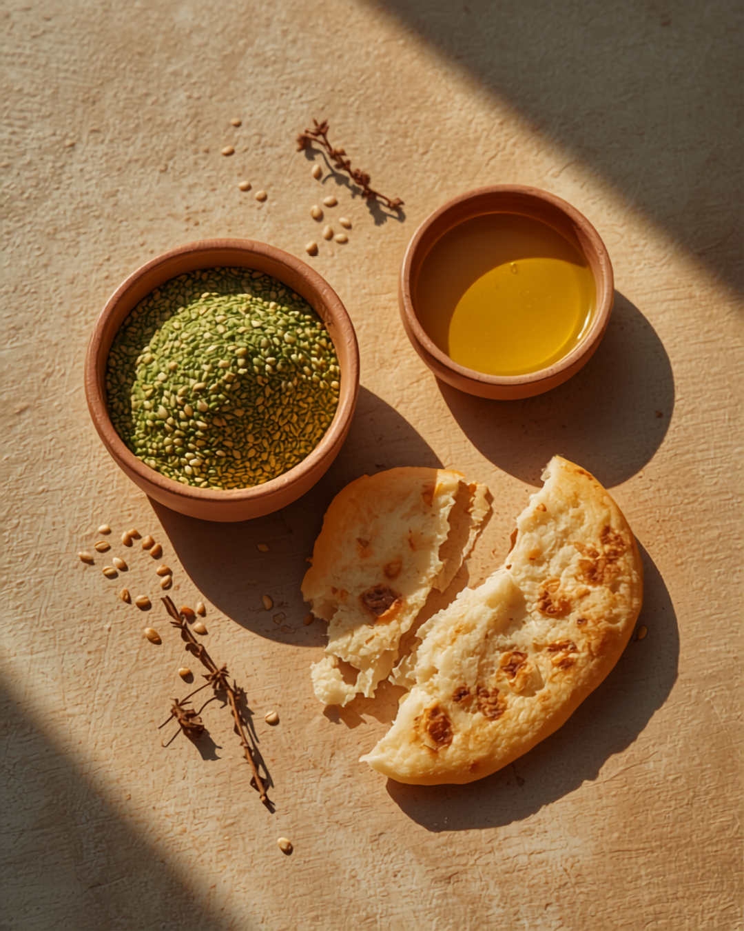 Authentic Jordanian Za'atar — Imported Herb & Sesame Blend