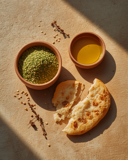 Authentic Jordanian Za'atar — Imported Herb & Sesame Blend
