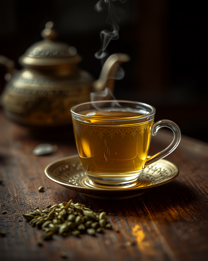 Peshawari Green Tea — Pure Loose-Leaf Kahwa